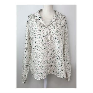 Vintage Cape Cod Match Mates Womens Blouse 20 Abstract Artsy Disco 70s Camp USA